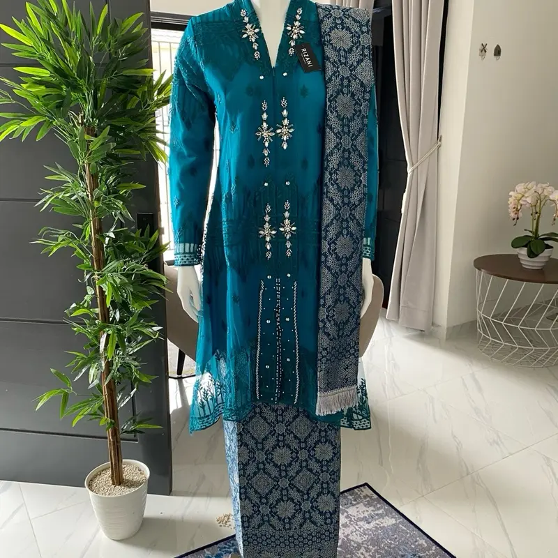 ￼SET KEBAYA SONGKET SELENDANG V KARTINI RIZANI STORE / KEBAYA JUMBO LD 130 / KEBAYA IBU BESAN / KEBAYA MODERN / KEBAYA BUSUI