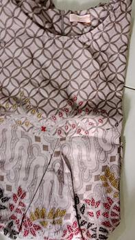 Product Review of BATIK RAVINDRA Blouse Batik Jasmine Lengan Panjang Wanita Atasan Kantor from e**3 0