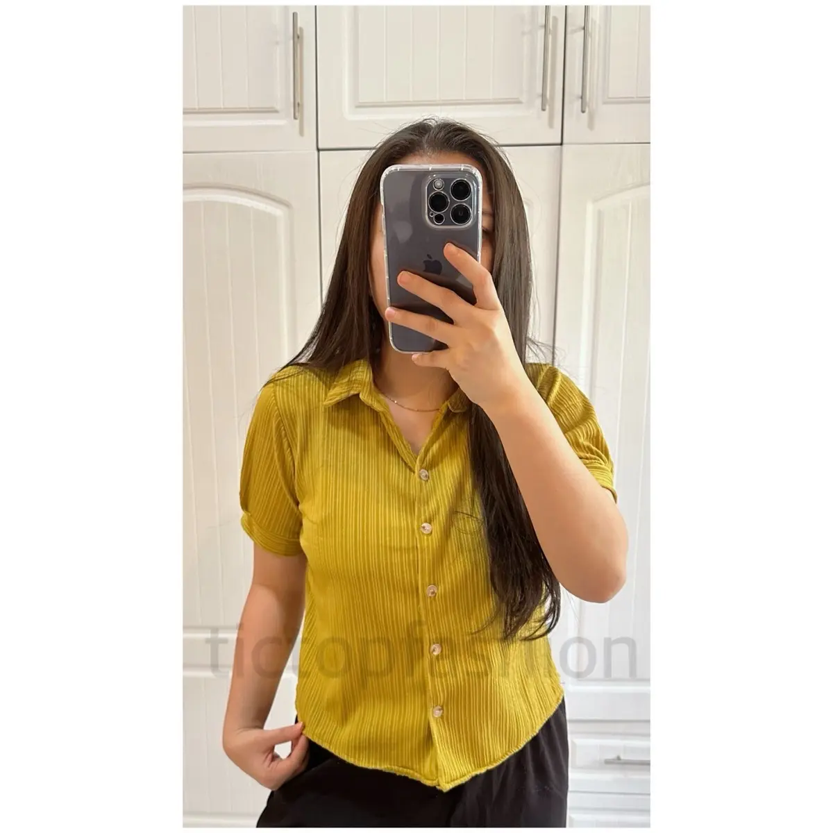 ATASAN KEMEJA BUSUI MELANIE KNIT COUDORAY - tictopfashion