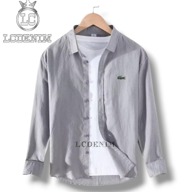 KEMEJA POLOS LENGAN PANJANG PRIA KEMEJA SLIMFIT PRIA KEMEJA KERAH Nyaman kemeja la  cost yang elegan  kemeja ini cocok dipakai dalam berbagai kesempatan. Formal Lembut  Kombinasi Putih Casual Katun 8