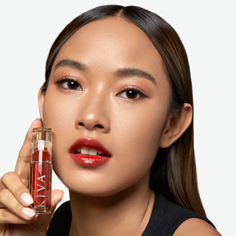 KIVA Stain Me Lip tint - Plumping Effect Glossy All day Stain Long-Lasting Superstay Lip Stain Melembabkan Bibir 4 Warna 5ml BPOM Kosmetik 4
