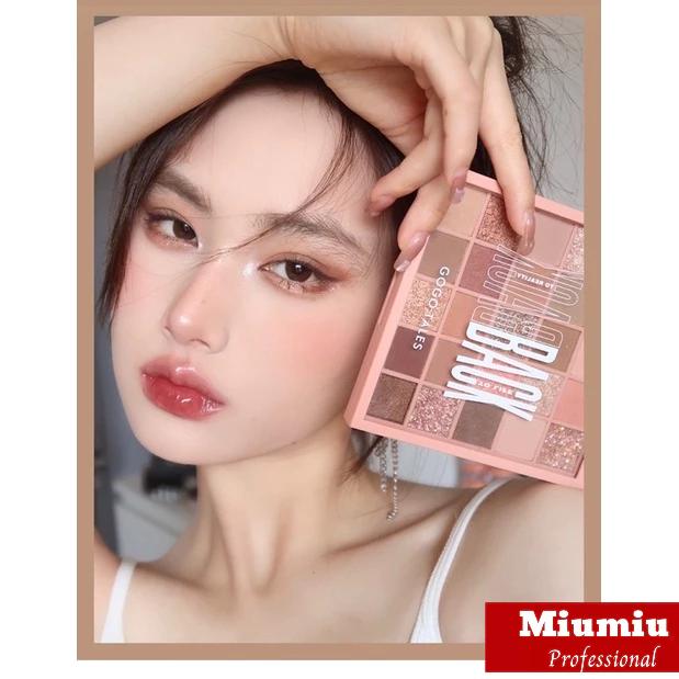 Bảng phấn mắt GOGO TALES 25 ô Back To Reality make up cá nhân chuyên nghiệp bền màu lâu trôi 50g phấn  mắt  shelleda phấn  mắt bảng  mắt  lemonade  mới iu  dragon  palette nhũ  mắt  ướt  gella ucanbe  bảng  mắt bảng  mắt  verci colorrose  palette 19  roma 2