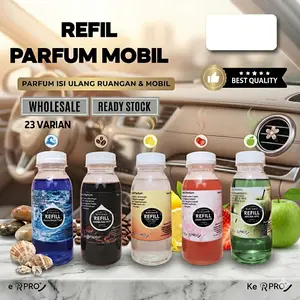 Refill Parfum Mobil Pengharum Ruangan Premium 100ml / Isi Ulang Parfum Gantung Apel 100ML / Refill isi Ulang Sachet Parfum Mobil 100 mL Car pewangi rasa kopi / Pengharum Mobil
