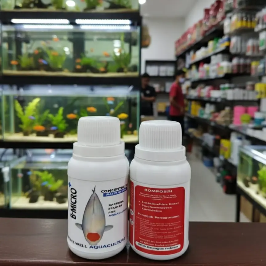 BMICRO+ 100ML Bakteri  Penjernih Air Pengurai Amonia Starter Ikan Koi Arwana Koki Kolam Repacking
