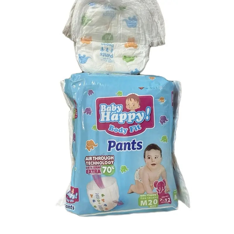 1 Ball BabyHappy Bag Sedang M20/L20/XL20/XXL18 promo Kampanye Popok Diaper Bayi Tas