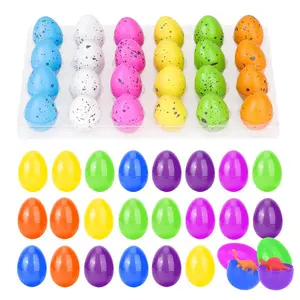Prefild Easter Eggs With Toys 24 Pcs Easter Eggs With