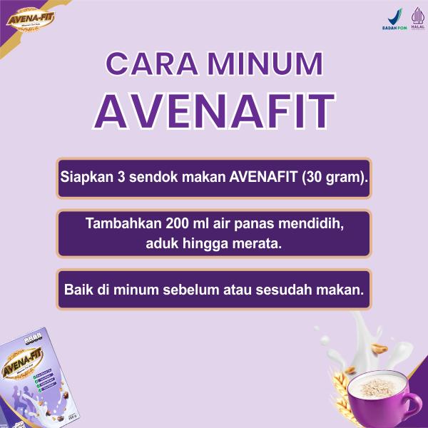 Avenafit - 2 Box Sereal Oatmeal Susu Kurma | BPOM & Halal MUI [ BISA COD ] 4
