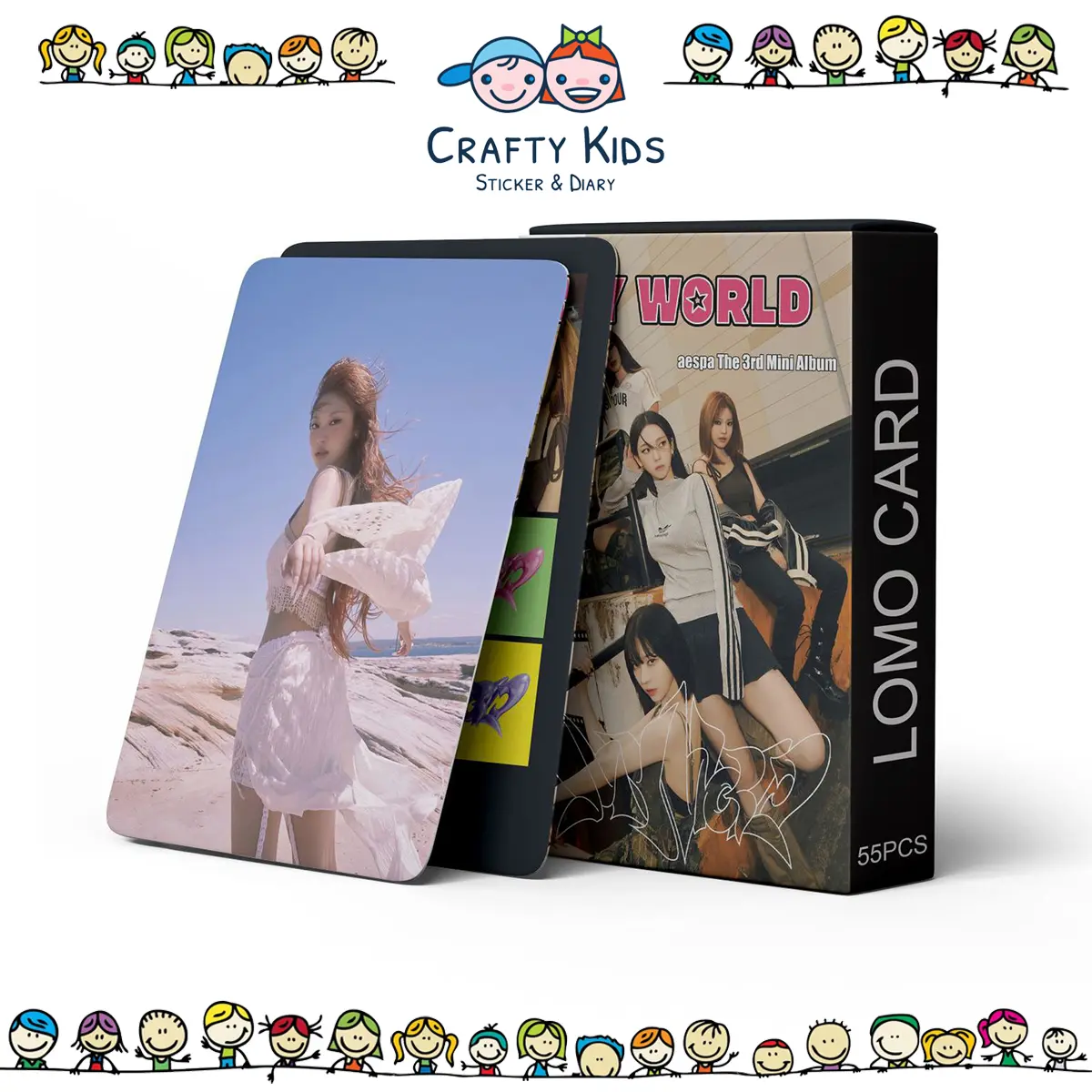 my world aespa intro ver album unboxing - TikTok Shop Malaysia