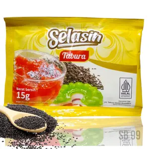 Biji Selasih Merk Tabura Kemasan 15g