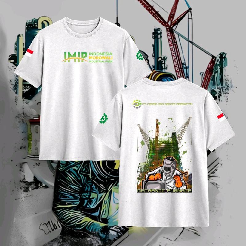 Kaos IMIP Premium Cotton Combed 24s Pria lengan pendek 2