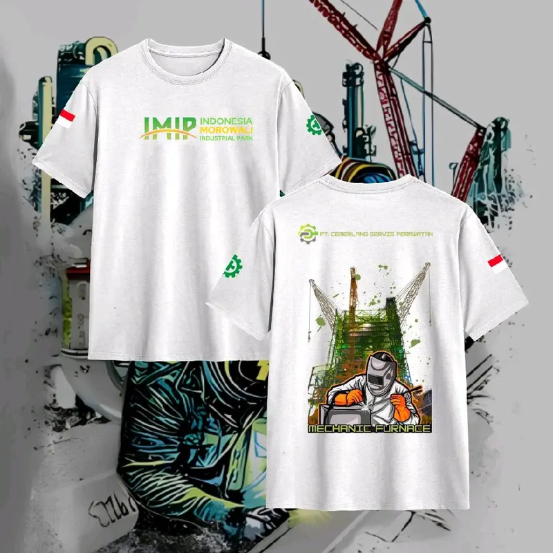 Kaos IMIP Premium Cotton Combed 24s Pria lengan pendek 2