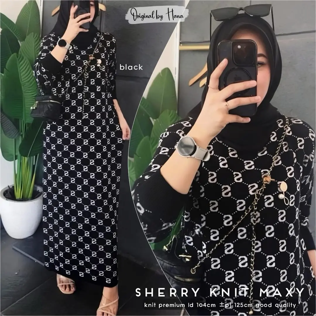 SHERRY KNIT MAXY MOTIF BEST RAJUT HALUS