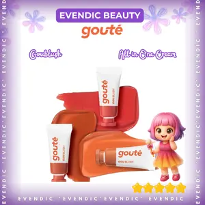 gouté Goublush - All in One Cream Blush for Blush On, Eye Shadow & Color Corrector - Blendable High-Pigmented