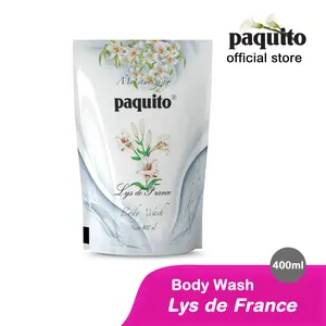 SABUN CAIR BODY WASH PAQUITO LYS DE FRANCE REFILL 400 ML