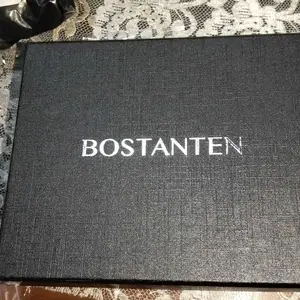 BOSTANTEN Dompet Lipat Pria Kulit PU Dengan Berbagai Motif Hitam/Coklat