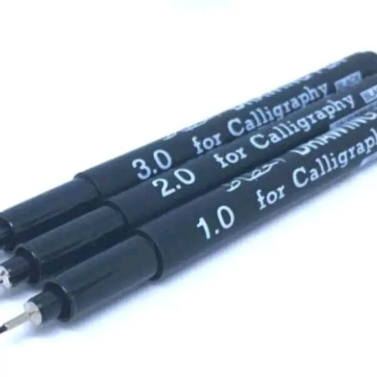 Snowman Pen Kaligrafi - Harga Satu Buah - Stationery Tinta pulpen coquette