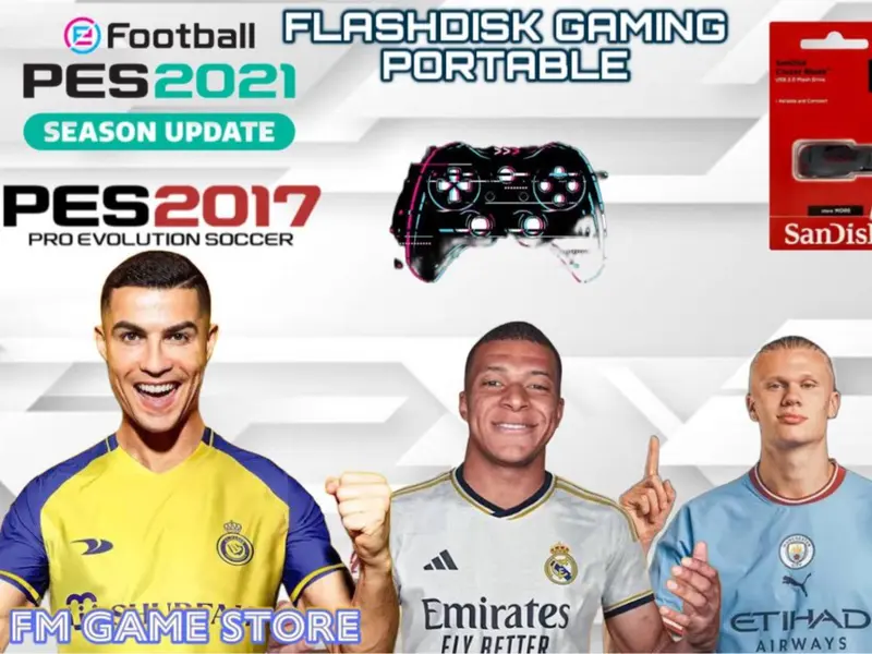 Flashdisk Isi Game eFootball PES21/17 Update terbaru ( LANGSUNG PLAY ) 0