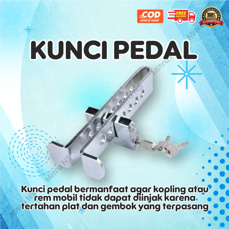 Kunci Pedal Mobil Anti Maling Matic dan Manual Semua Merek Tipe Mobil 4