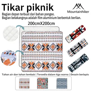 Mountainhiker 2x2M Outdoor Moisture-proof Mat Artistic Elements gaya persia tikar  piknik