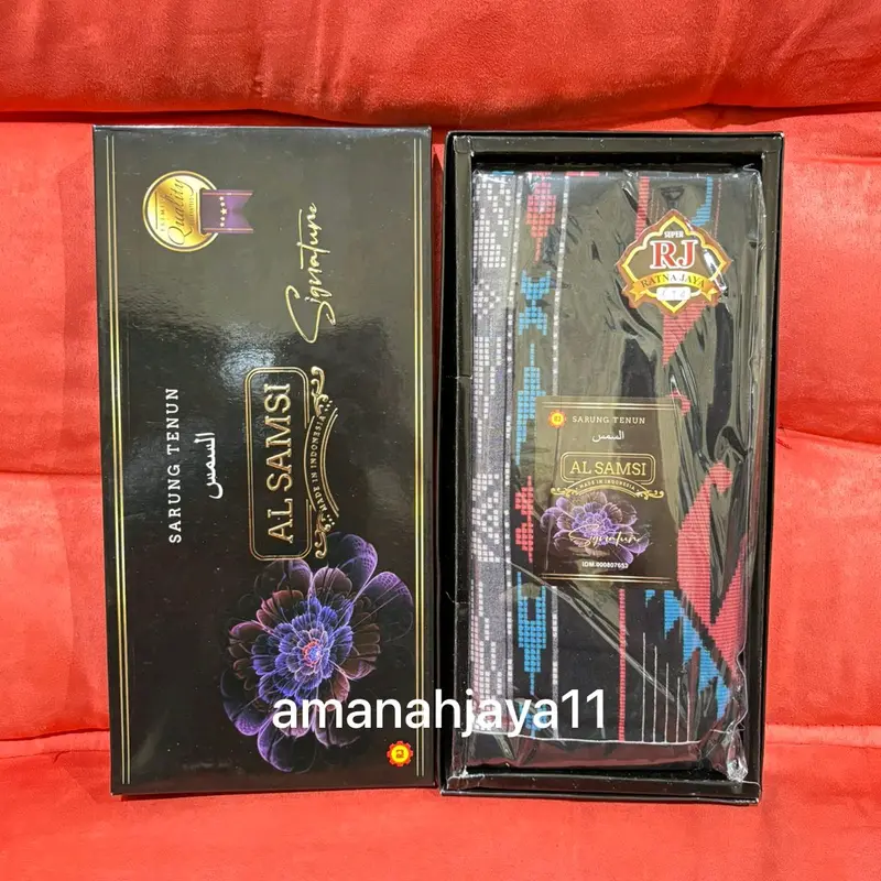 (PROMO!! BUY 1 GET 1) Sarung Al Samsi Signature Premium Motif BHS B 1