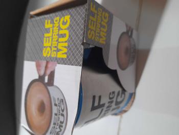 Product Review of Cangkir Mengaduk otomatis, Self Stirring Mug Stiring Coffee Cup Gelas Aduk Otomatis Gelas Mug Self Stirring Stainless Pengaduk from B**i H**0 0
