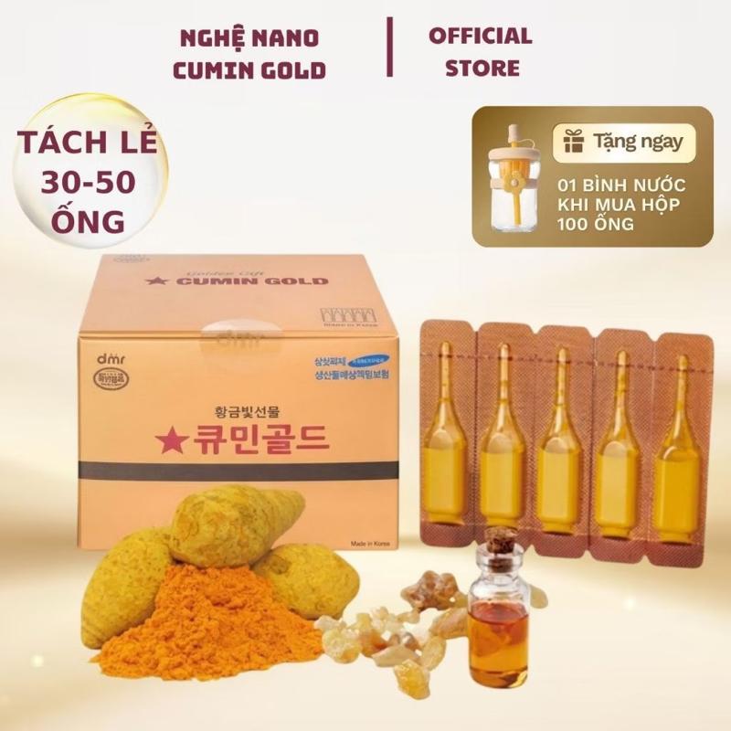 Tinh Nghệ Nano Curcumin Gold Gif Hàn Quốc Đẹp Da Chống Lão Hóa, Hỗ Trợ Trị Đau Bao Tử, Dạ Dày, Làm Đẹp Da