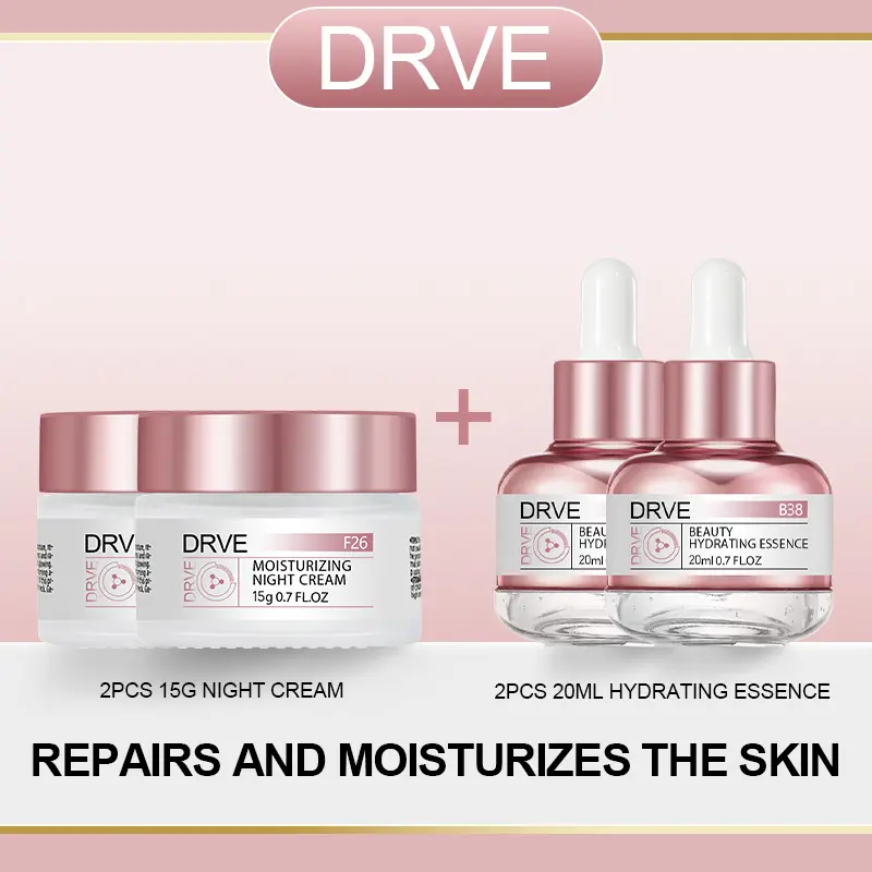 DRVE Set Refreshing Moisturizer, Long-Lasting Moisturizing Cleansing 2