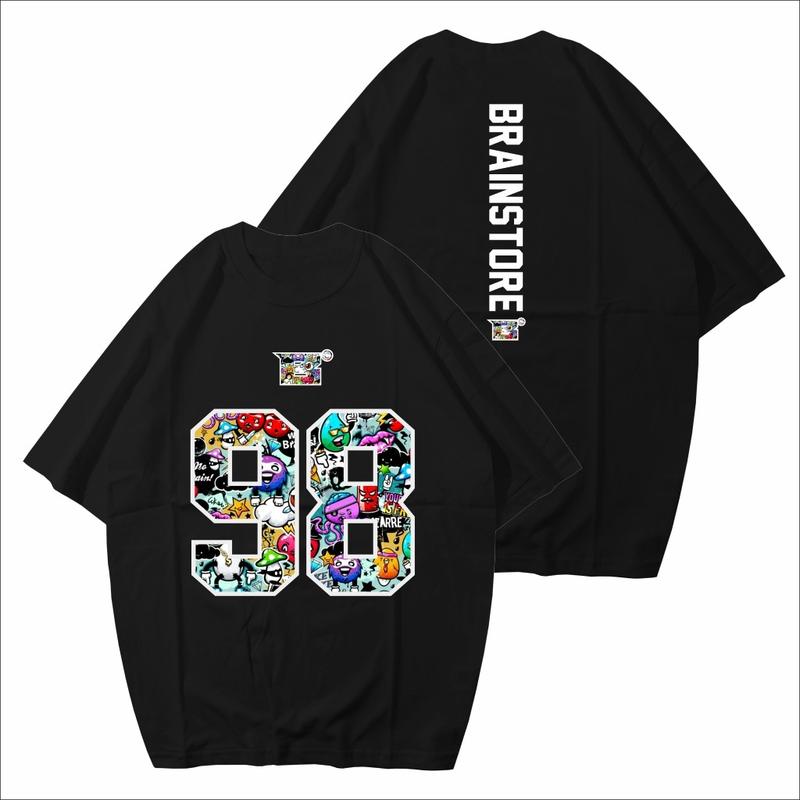 Kaos Distro Pria Wanita Keren / T-shirt Atasan Band / Baju Metal Cowok Sablon / Katun Combed / Nyaman Lembut Soft metal / Santai / Dewasa Oblong 3