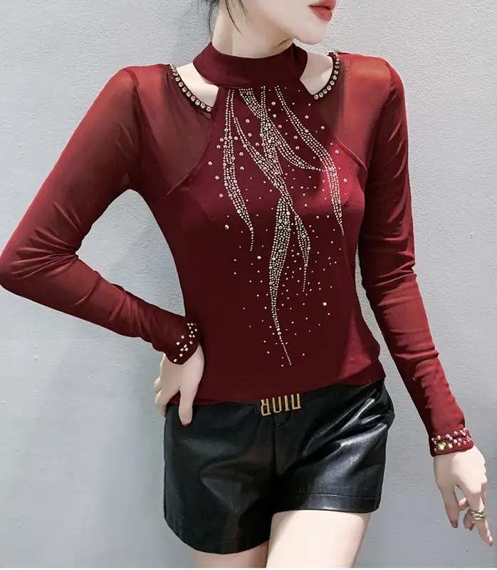 BA 04 Blouses Turtle Nech Blink Blink Atasan dewasa 2