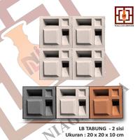 Gambar NIAGA JAYA ROSTER -  Roster Beton Minimalis - Lb Tabung Putih, Ukuran 20x20cm | Loster Putih | Ventilasi Udara | Nako | Terakota dari NIAGA JAYA ROSTER Kota Bekasi 1 Tokopedia