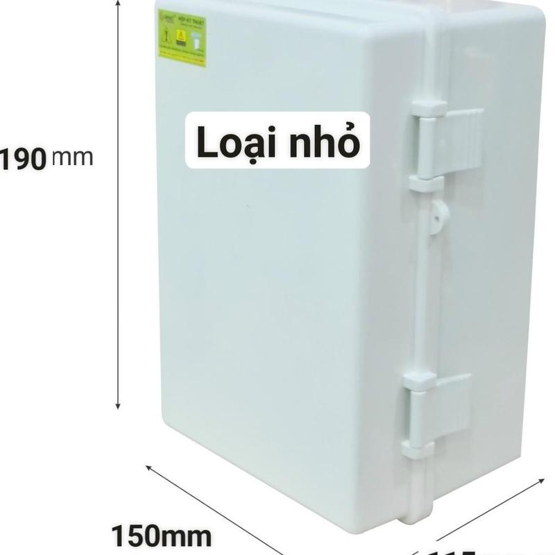 Tủ điện chống nước ABS Hộp kỹ thuật Lihhan HKT01 loại nhỏ HKT02 loại lớn Hộp nhựa kín nước LIHHAN cao cấp hộp kỹ thuật chống nước dùng để các thiết bị điện ngoài trời tủ điện cao cấp chống nước