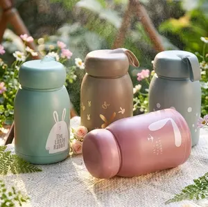 B ( B101 ) BOTOL KACA KELINCI MINI / BUNNY NO BOX Plastik Bottles Kitchenware Water
