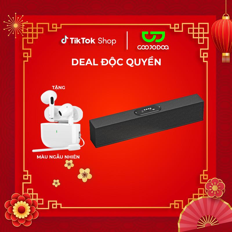 [GOOJODOQ*KOL/KOC]  COMBO Loa tặng Tai nghe màu ngẫu nhiên, Kích Thước Lớn Máy Tính PC Không Dây Cho Laptop Âm Thanh USB Chơi Game Thẻ TF AUX Nghe Nhạc