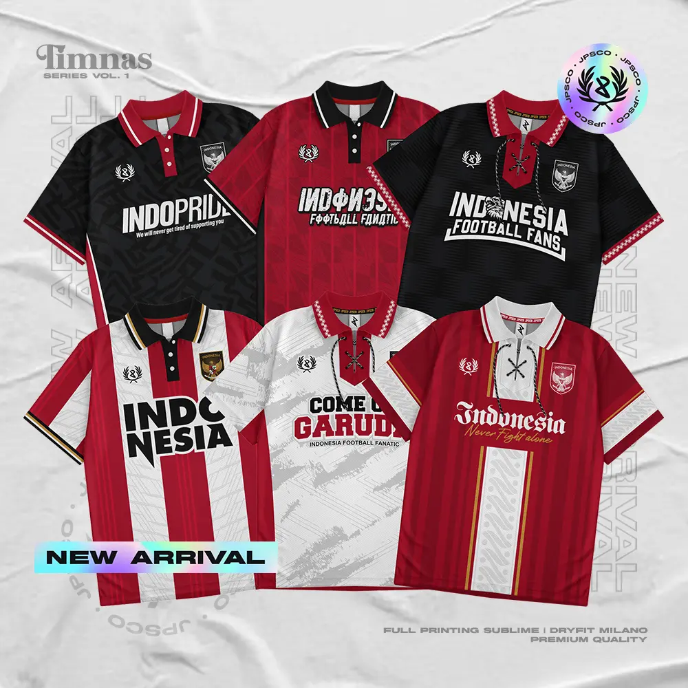 JERSEY TIMNAS INDONESIA // JERSEY VINTAGE // JERSEY FOOTBALL // JERSEY COME ON GARUDA Sport