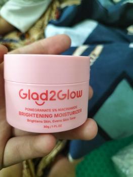 Product Review of GLAD2GLOW POMEGRANATE 5% NIACINAMIDE BRIGHTENING MOISTURIZER from o**y 0