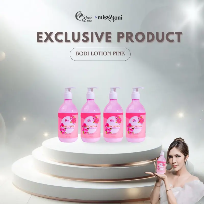 YONI SKIN CARE - LEBIH HEMAT ISI 4 BODY LOTION WHITENING Perawatan Tubuh | A 27 0