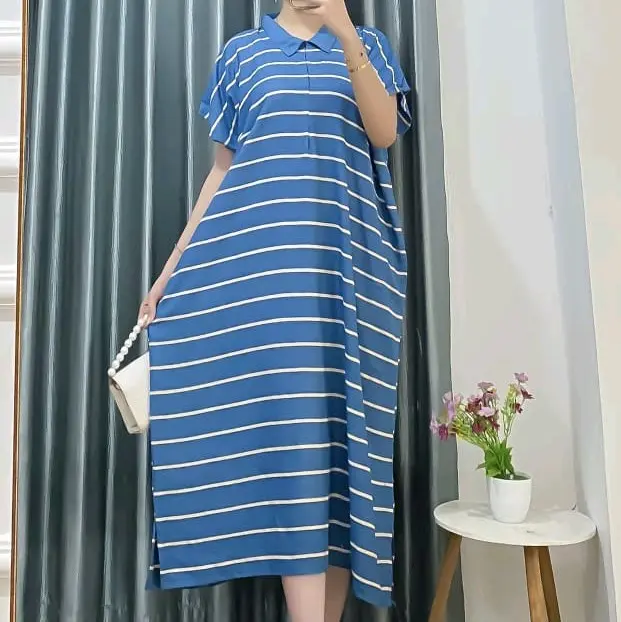 Daster Safira Salur Kerah Bahan Rayon Premium Busui Friendly nyaman Ibu Menyusui Hamil