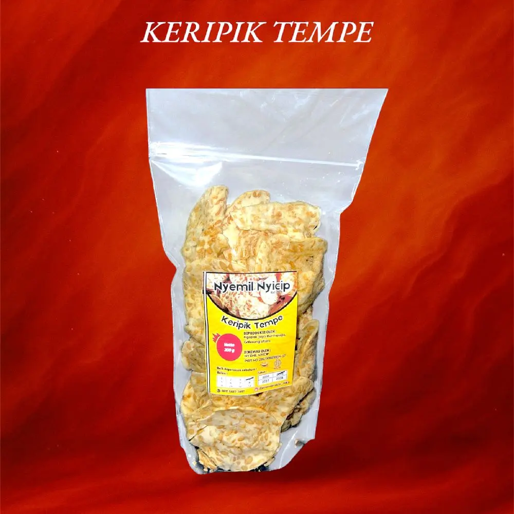 Nyemil Nyicip Keripik Tempe Pouch dan kiloan - Snack Makanan Ringan