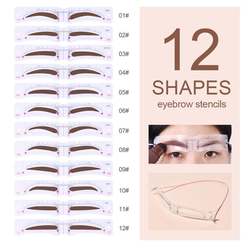 Product Introduction of Eyebrow Powder Set Waterproof Long Lasting Soft Mushroom Head Eyebrow Styling Makeup 34