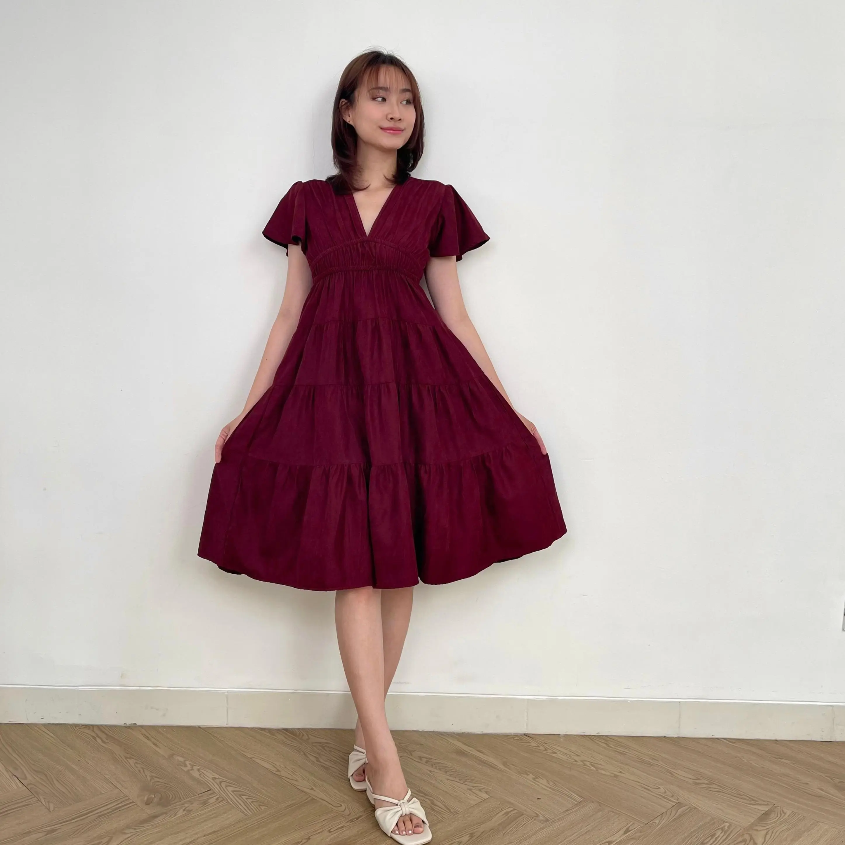 SAMELEVEL Nikki / Dress Wanita / Dress Korean Style