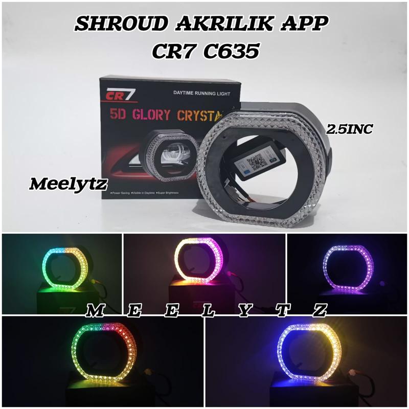 CR7 C635 - Shroud Akrilik App 2.5inc 1