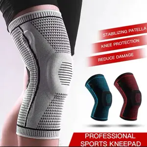 Deker Lutut kaki deker pelindung knee compression pad brace support double loop pelindung saat olahraga aktifitas sehari hari