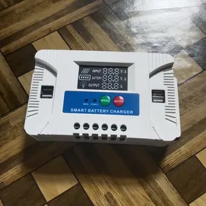 PWM untuk baterai lithium Controller Panel Surya 12V 24V 30A Solar charger controler