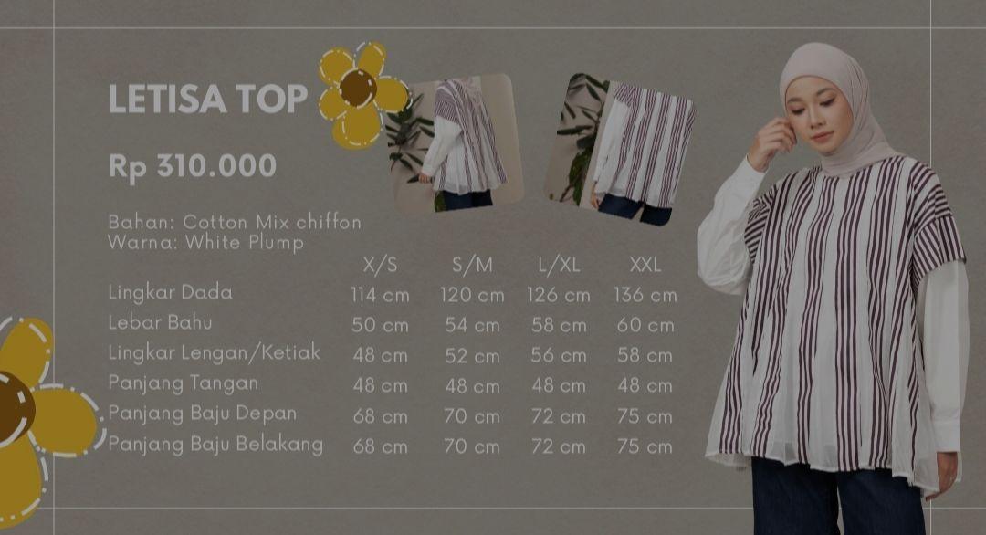 Kemeja Rurik Original Letisa Top