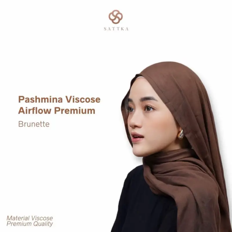 Pasmina  Viscose Basic Original By Sattka Basic Pashmina 2