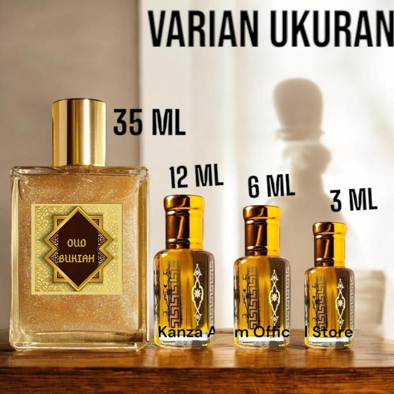 Parfum Pria Oud Bukiah - Parfume Arab Oud bukiah ori Wangi Tahan Lama/parfum Sholat Non Alkohol Wangi Tahan 24 Jam Meninggalkan Jejak Wanginya Perfume Perempuan Laki-Laki Wanita 5