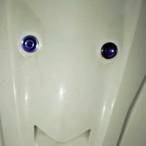 ORIGINAL baut probolt titanium 6x10 drat 10 panjang 1 cm payung big head Motorcycle