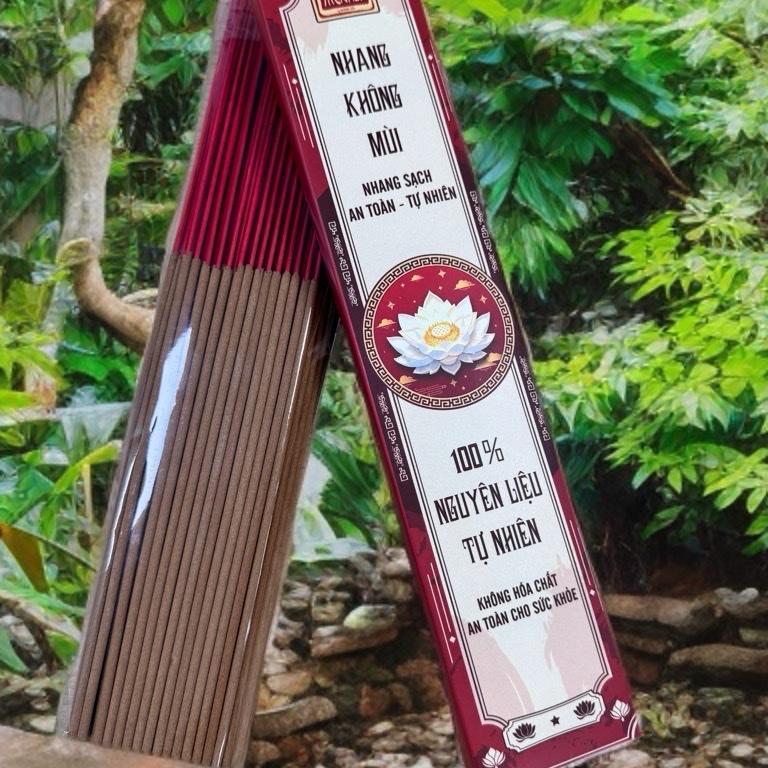 Nhang Quế nhang Trầm sạch mùi hương tự nhiên an toàn sức khoẻ 30cm 60 cây