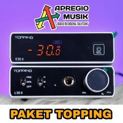 Fanmusic Topping E30II Lite AK4493S DAC Audio de alta resolución XMOS