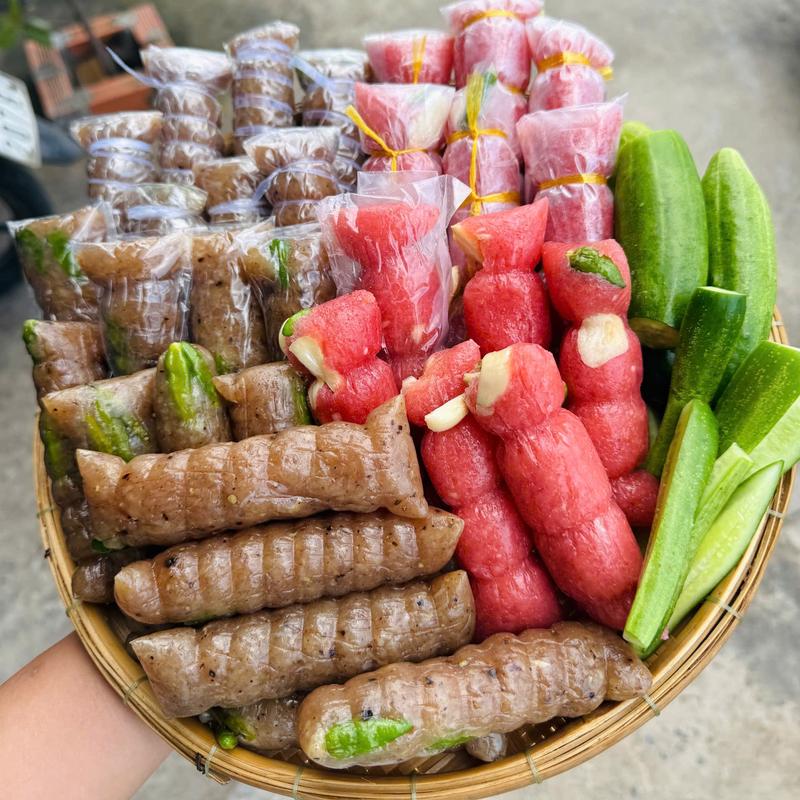 [Deal hời trên live] 10 ĐÒN NEM CHUA - NEM BÌ ĐÒN 75g 1 đòn